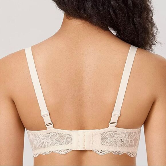 NWT DOBREVA ivory deep plunge - Picture 4 of 6